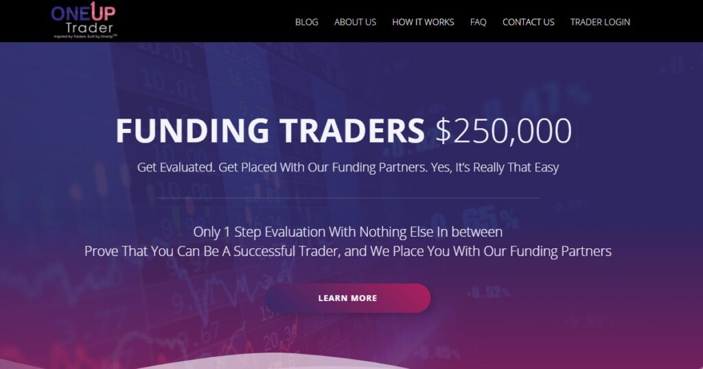 oneup trader - empresas de fondeo