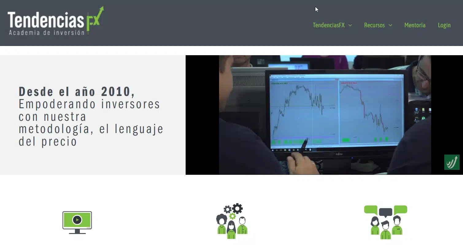 tendenciasFX academia de inversión Forex