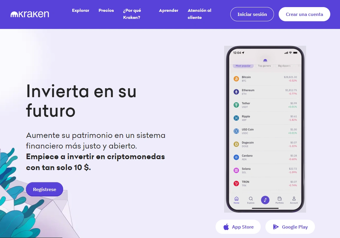 mejores exchanges de criptomonedas: Kraken