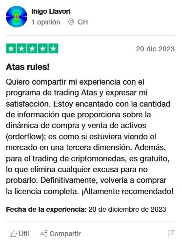 ATAS opiniones